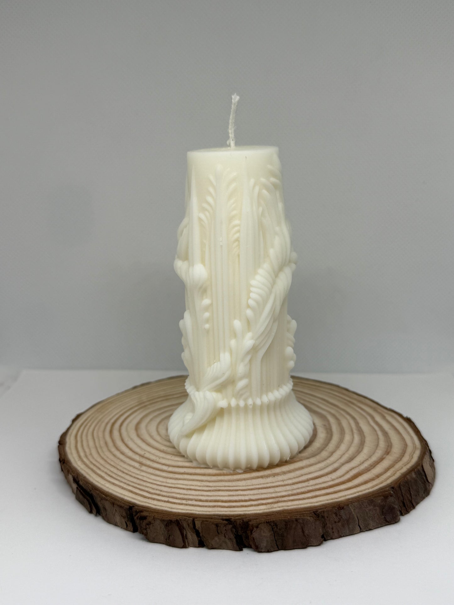 Tree Stump Candle