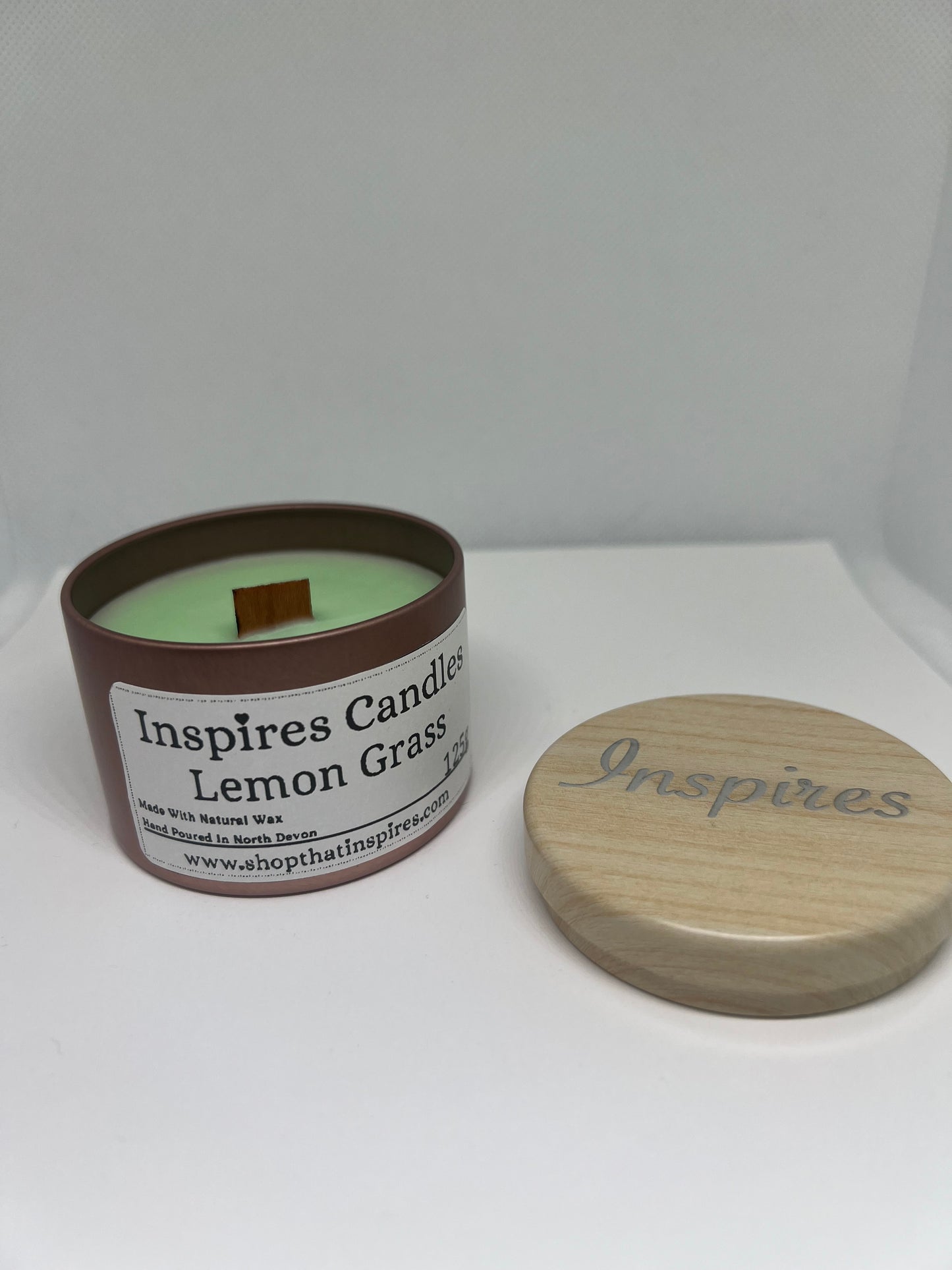 Inspires Small Tin Candle