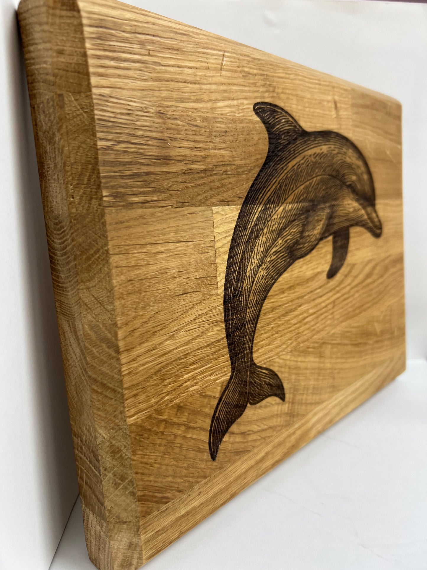 Oak Dolphin Chopping Board