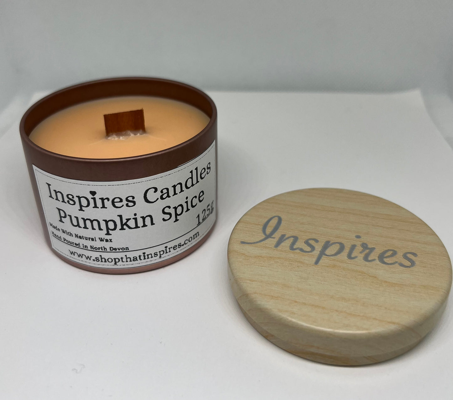 Inspires Small Tin Candle
