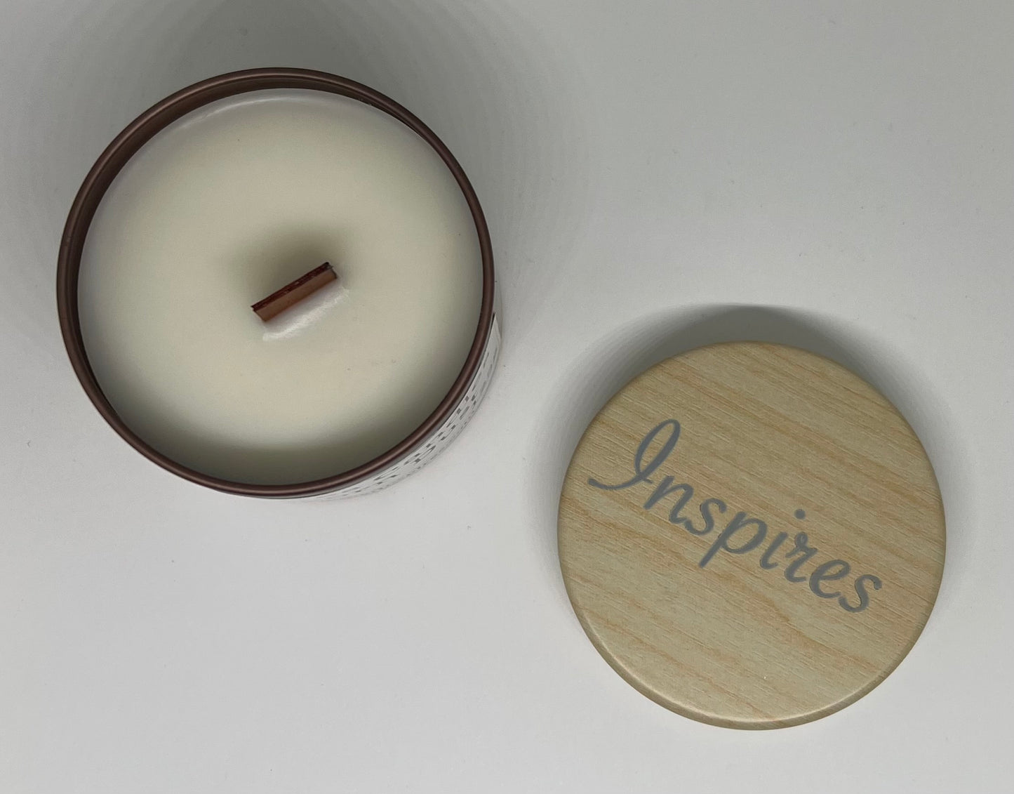 Inspires Small Tin Candle