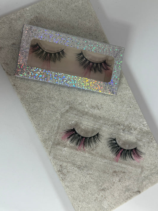 Coloured Eyelashes, Middle And End
