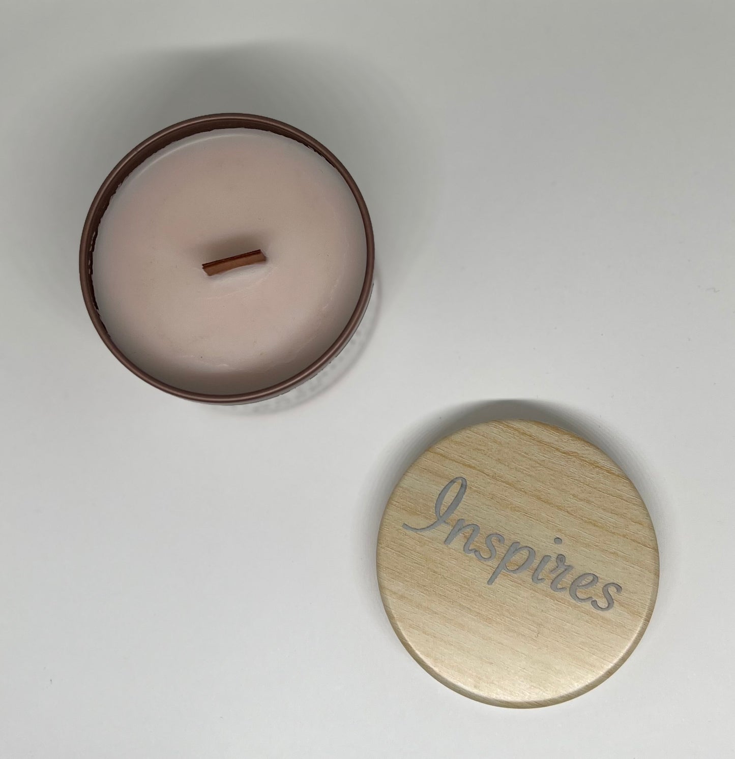 Inspires Small Tin Candle