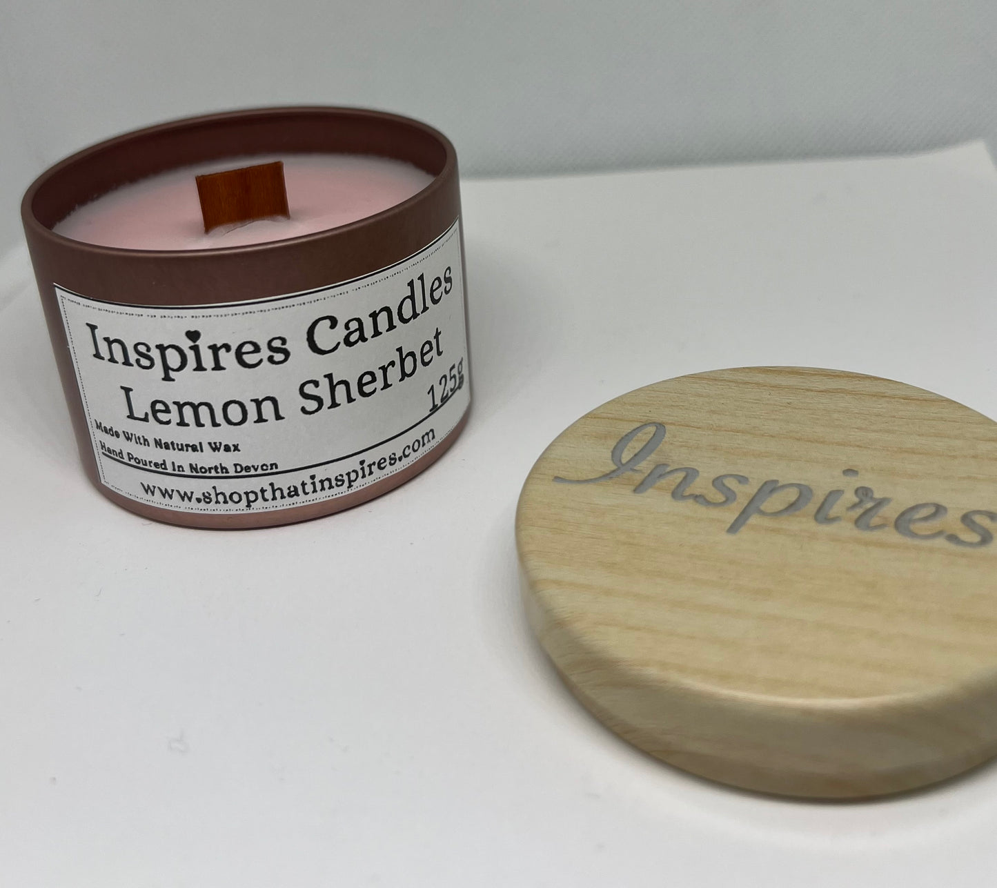 Inspires Small Tin Candle