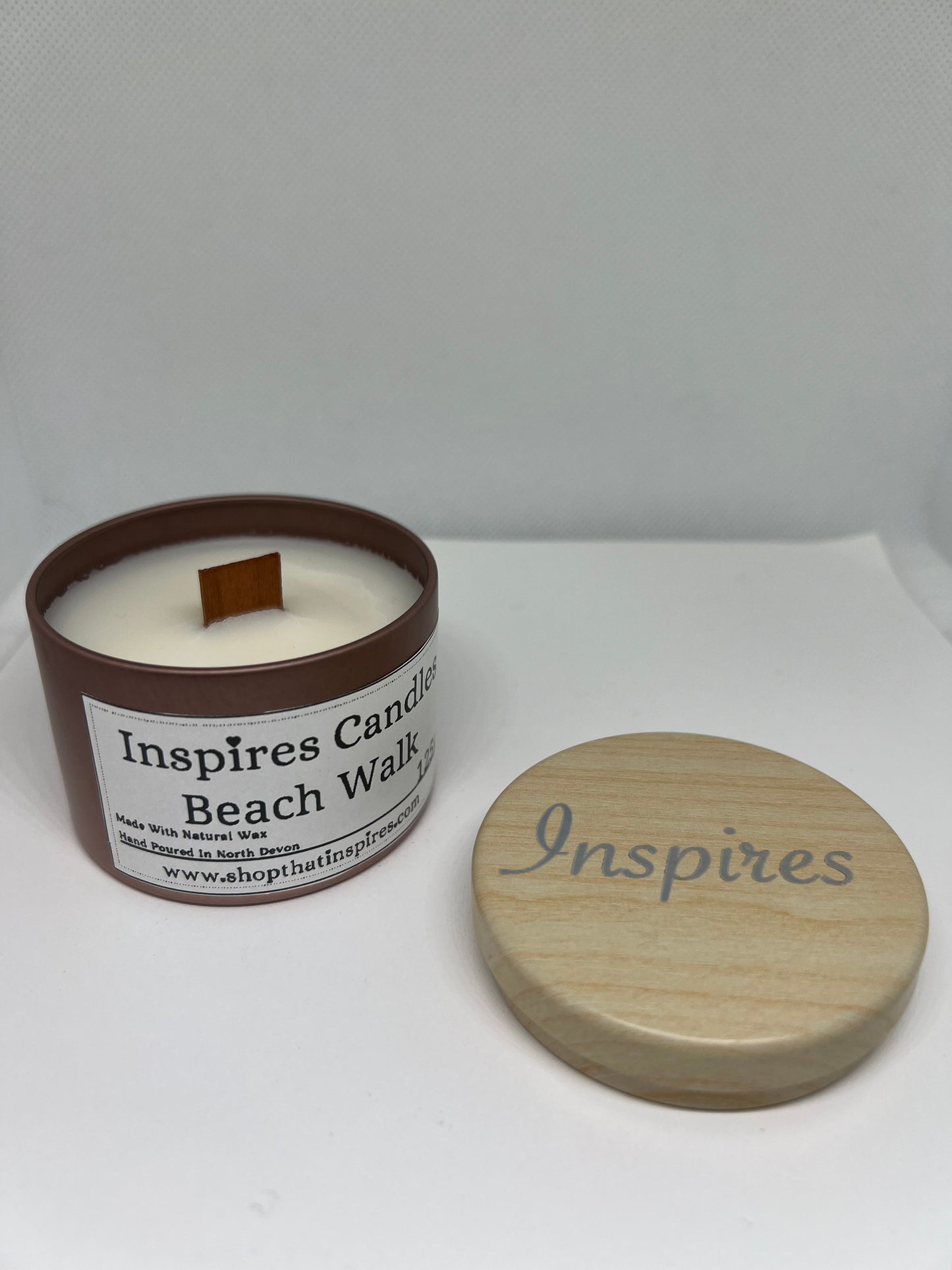 Inspires Small Tin Candle