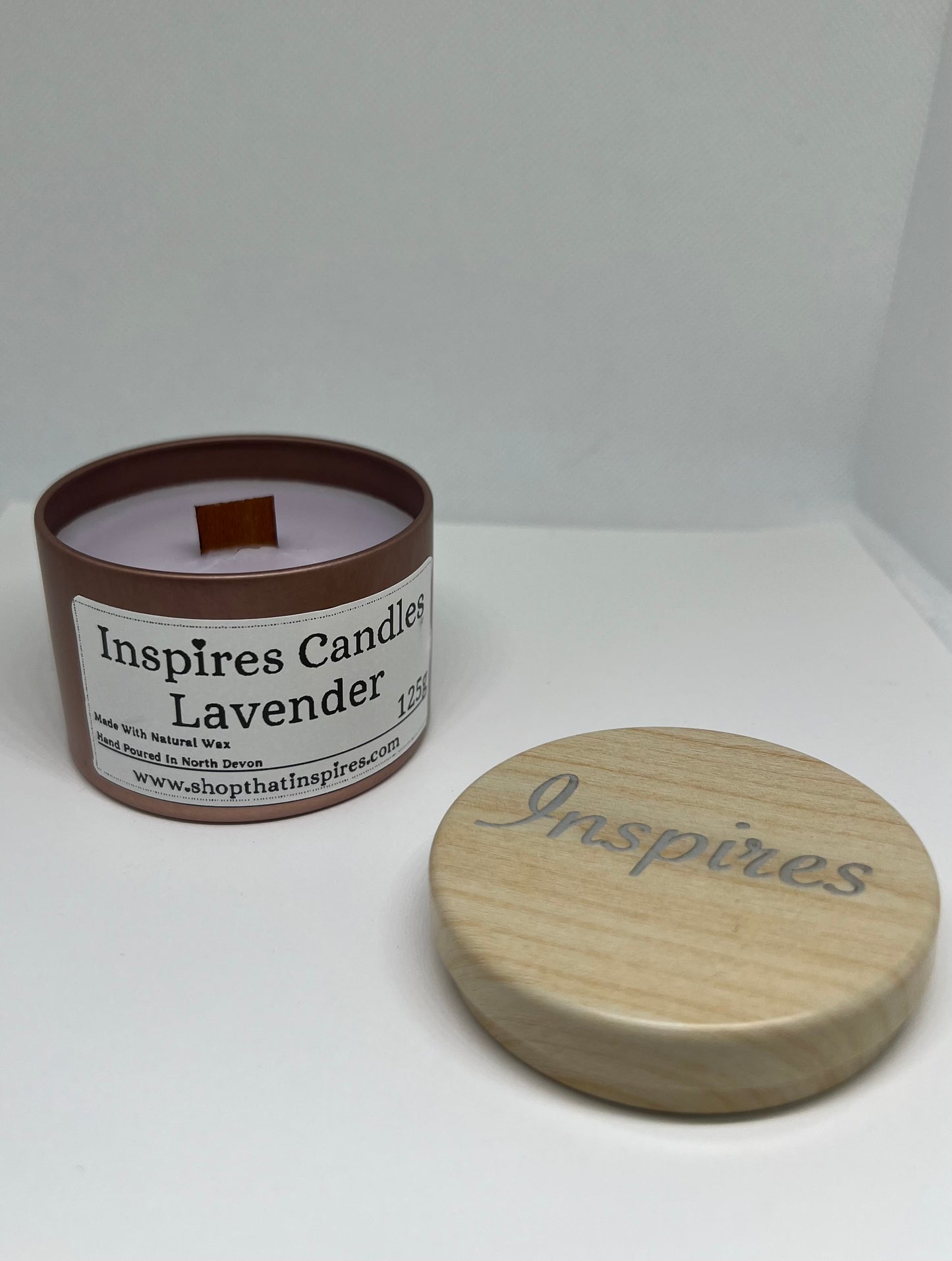 Inspires Small Tin Candle