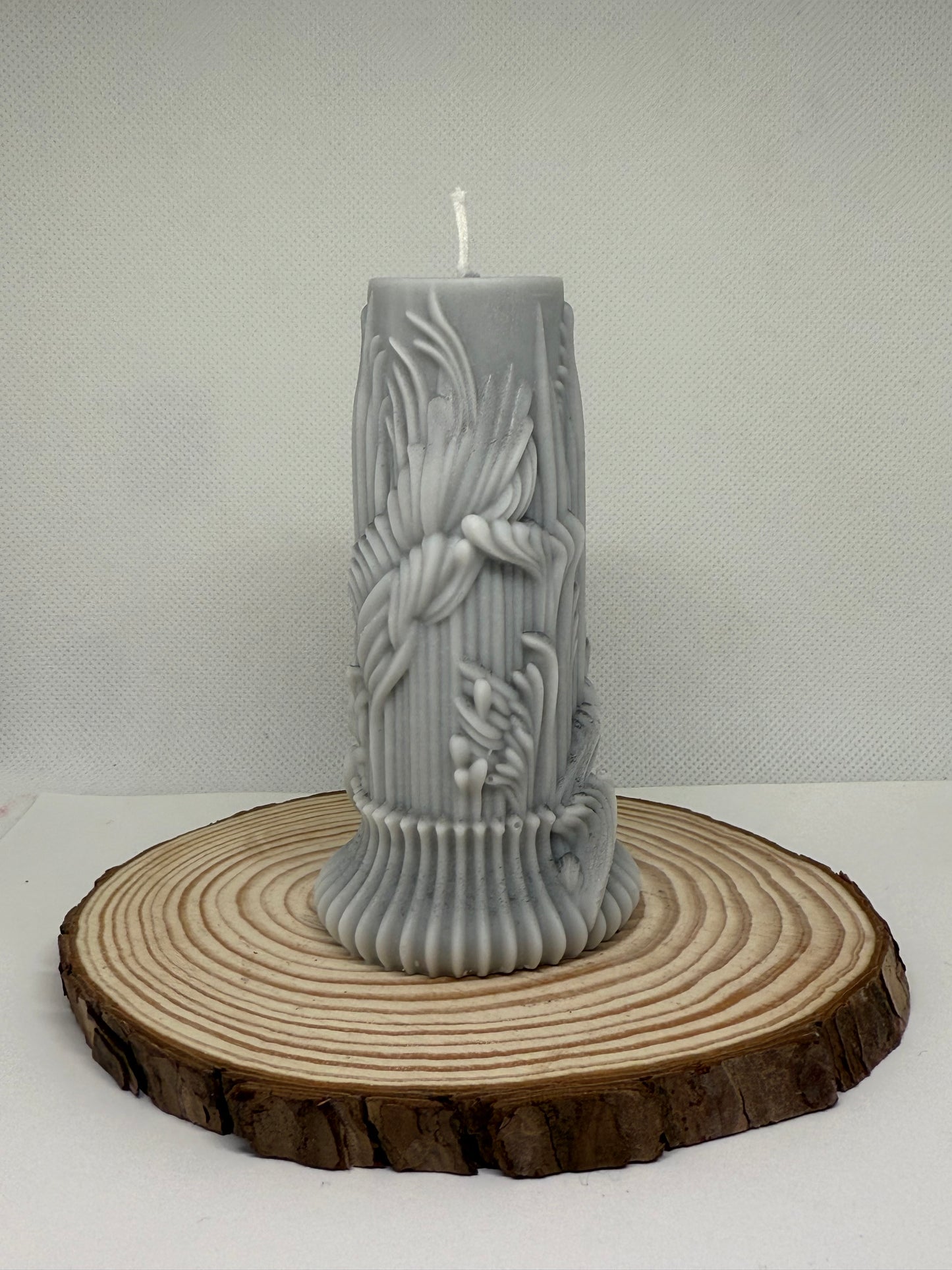 Tree Stump Candle
