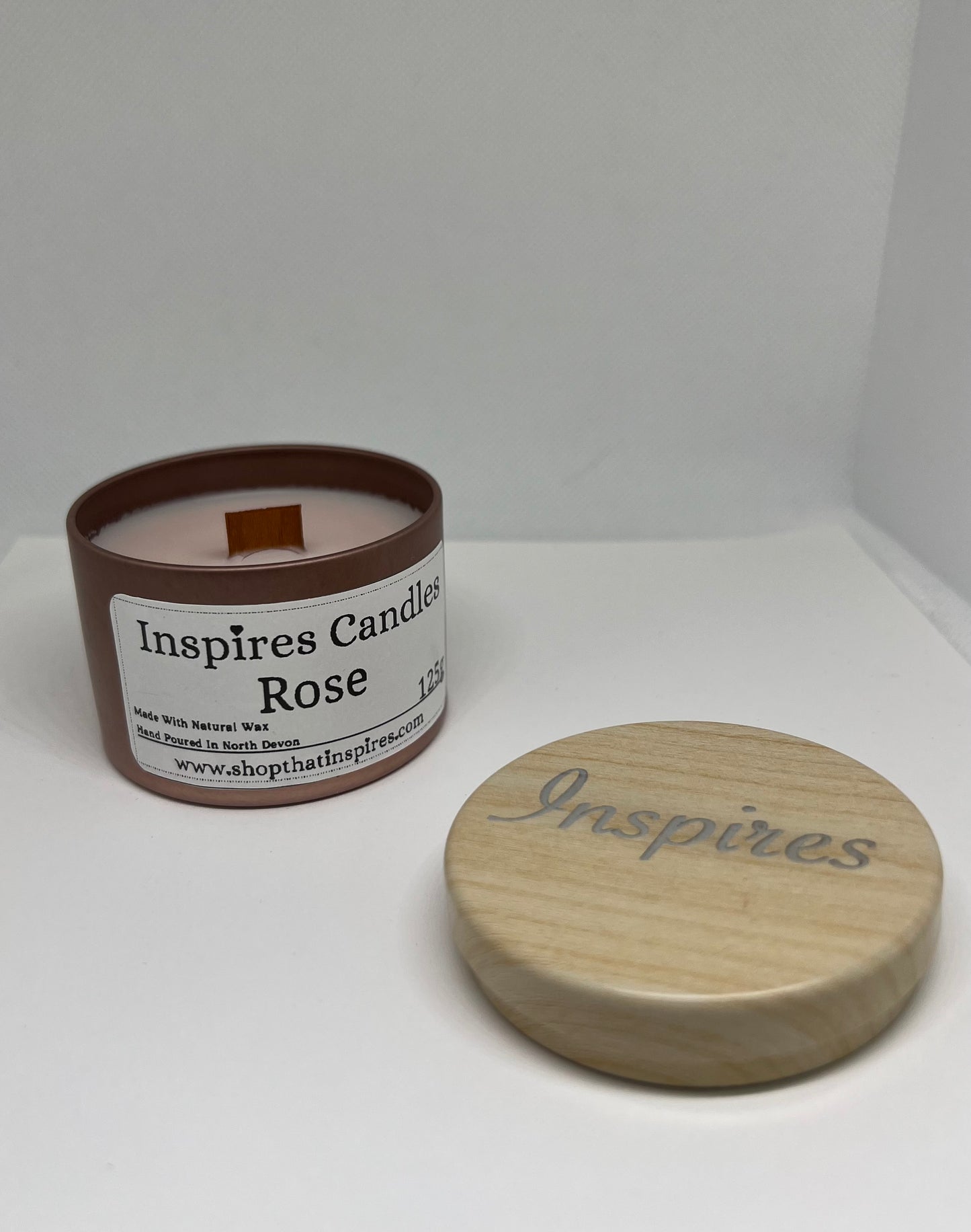 Inspires Small Tin Candle