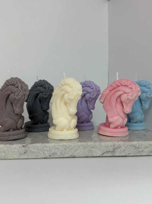 Horse Sculpture Candle