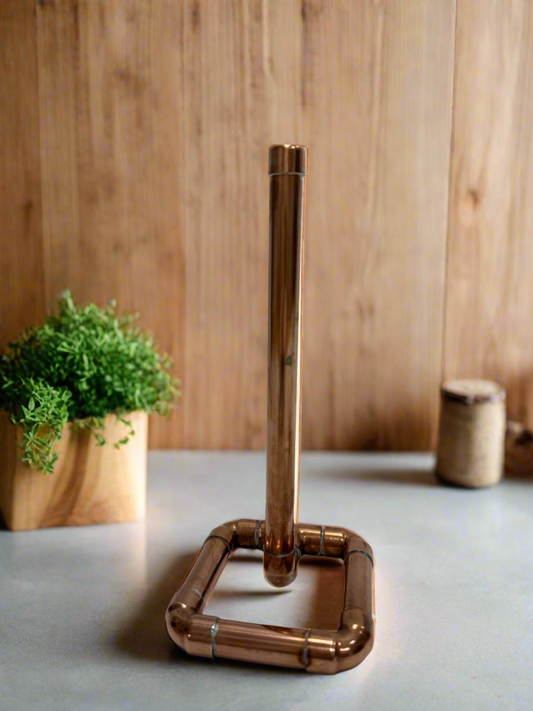 Copper Kitchen Roll Holder