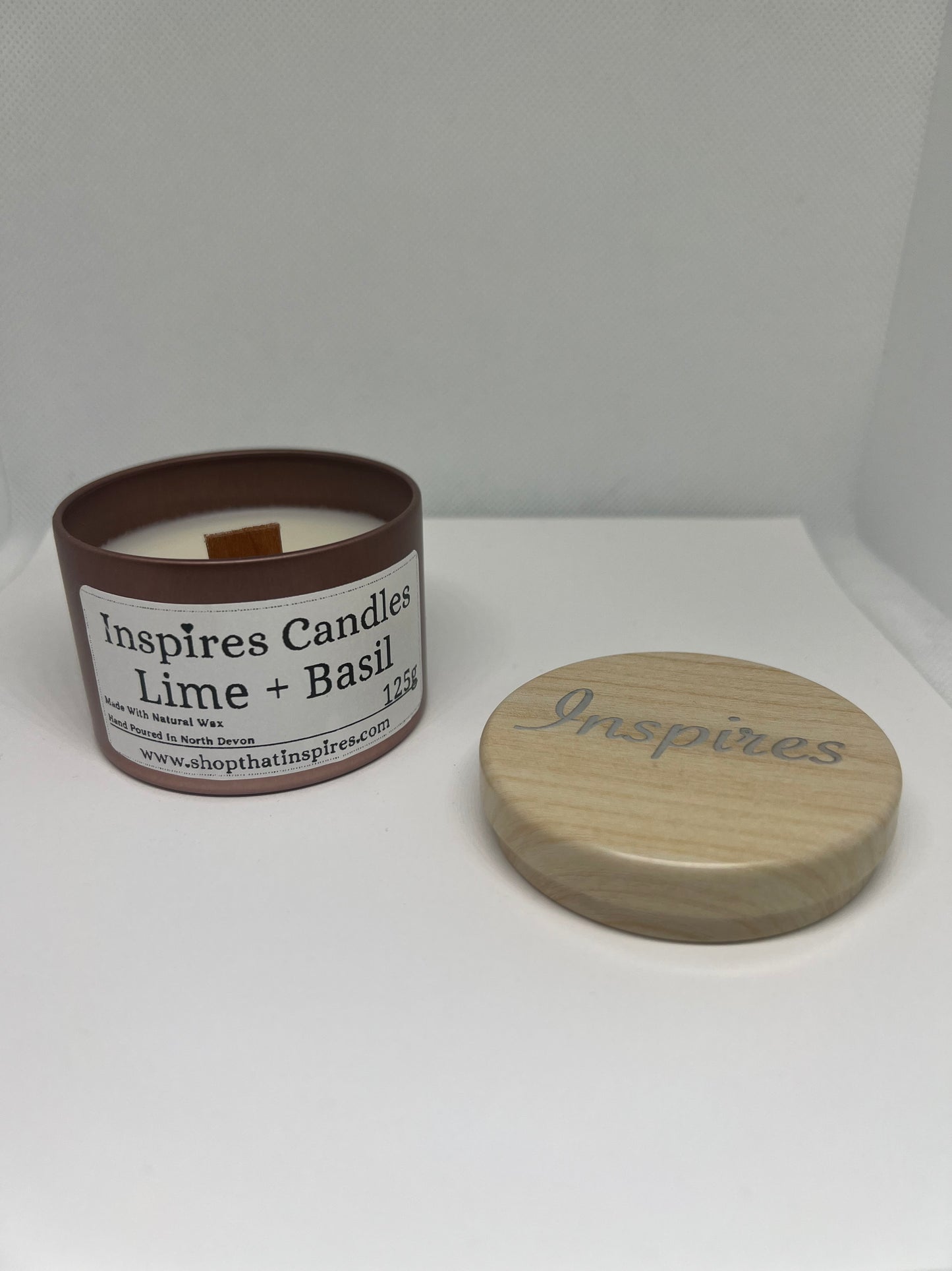 Inspires Small Tin Candle
