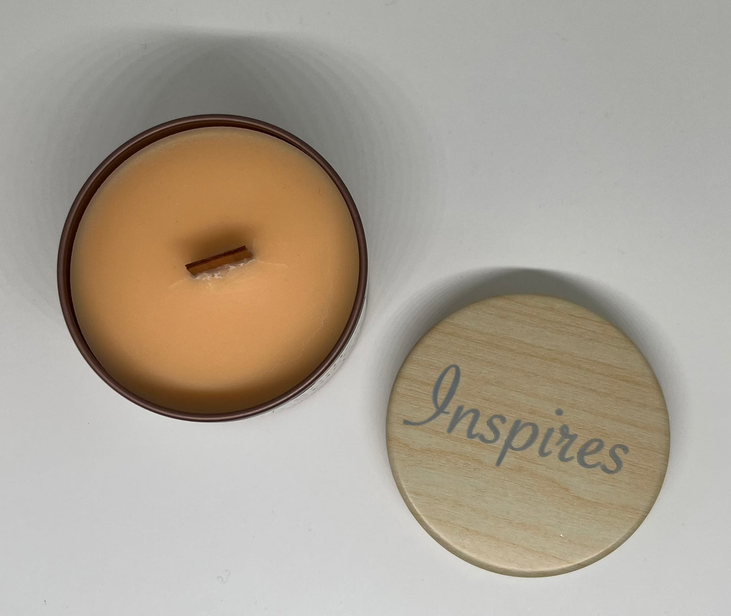Inspires Small Tin Candle