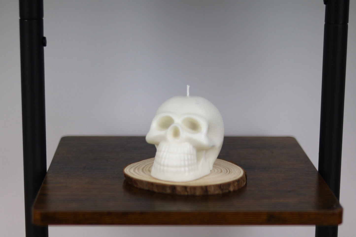 Large Skull Candle