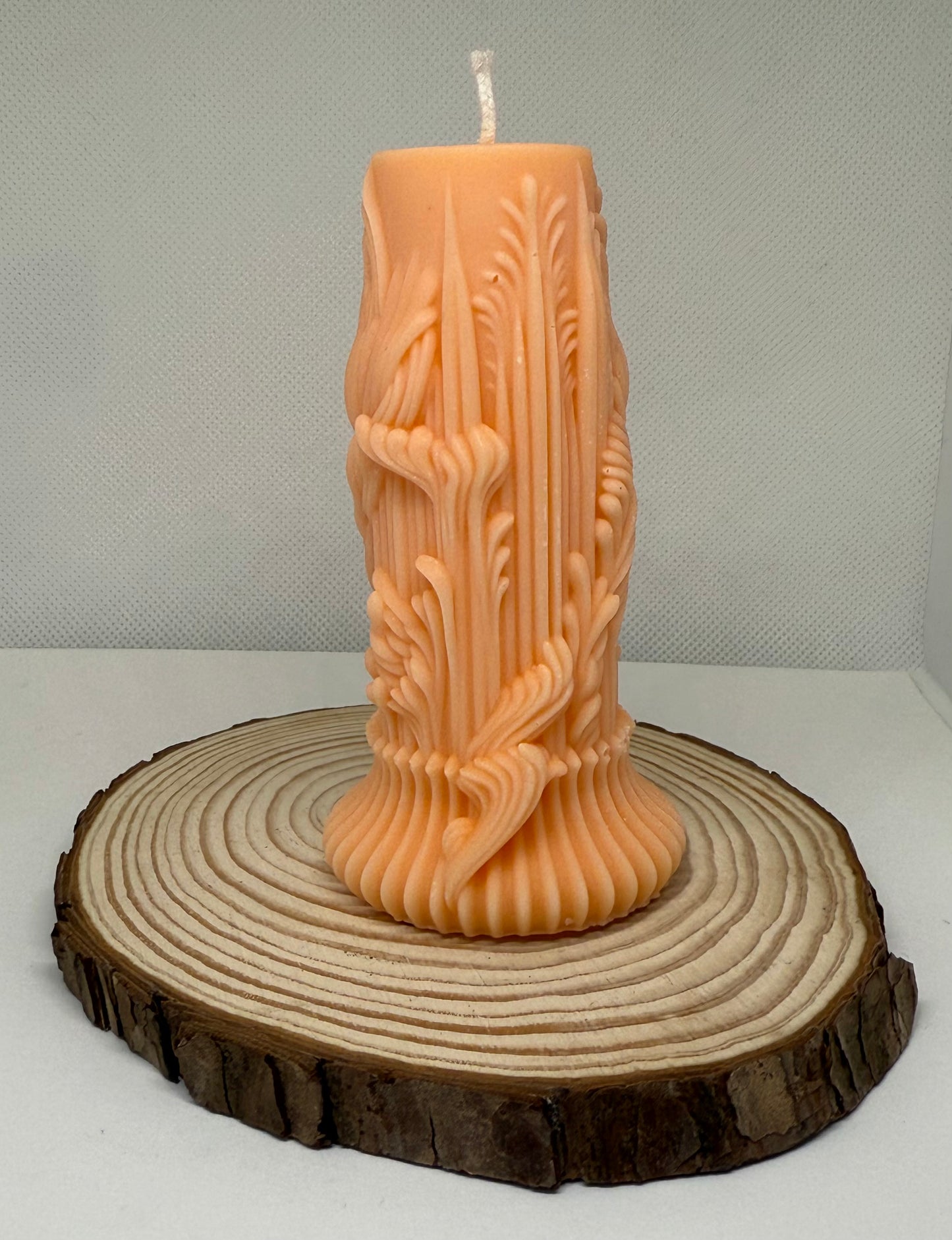 Tree Stump Candle