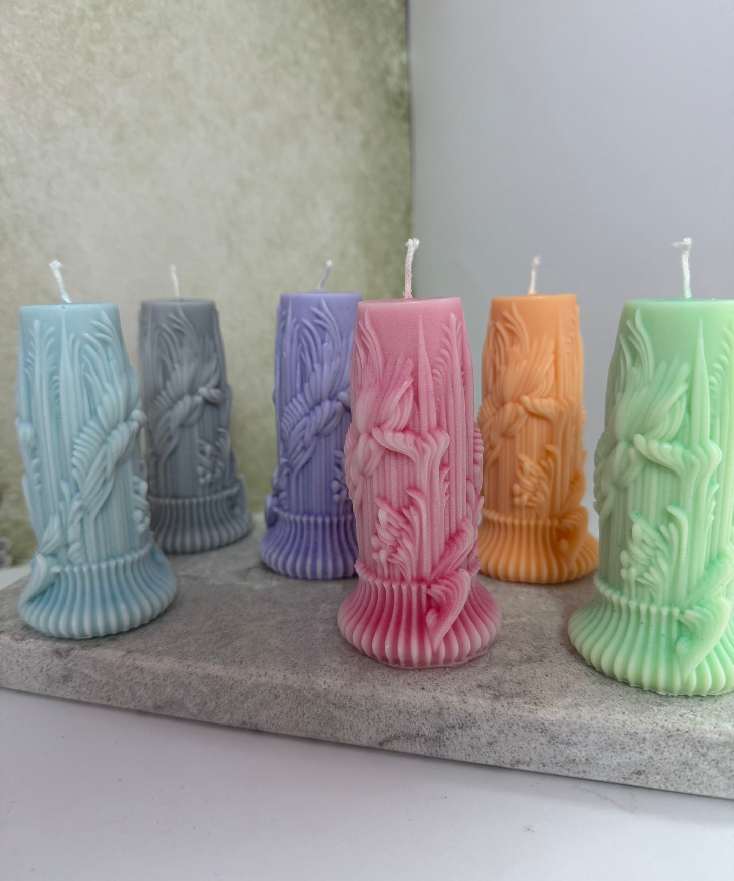 Tree Stump Candle