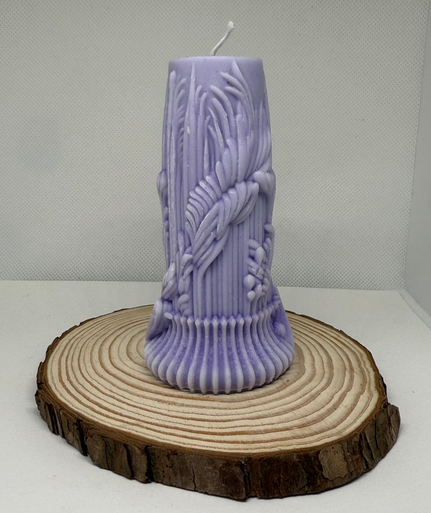 Tree Stump Candle