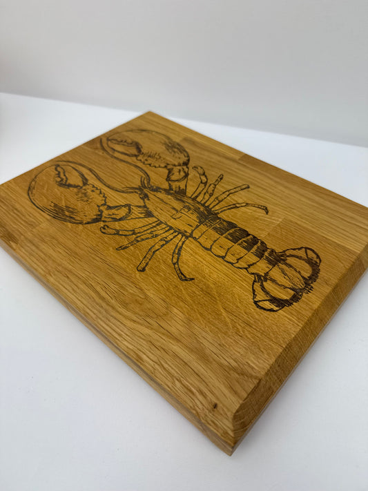 Oak Lobster Chopping Board