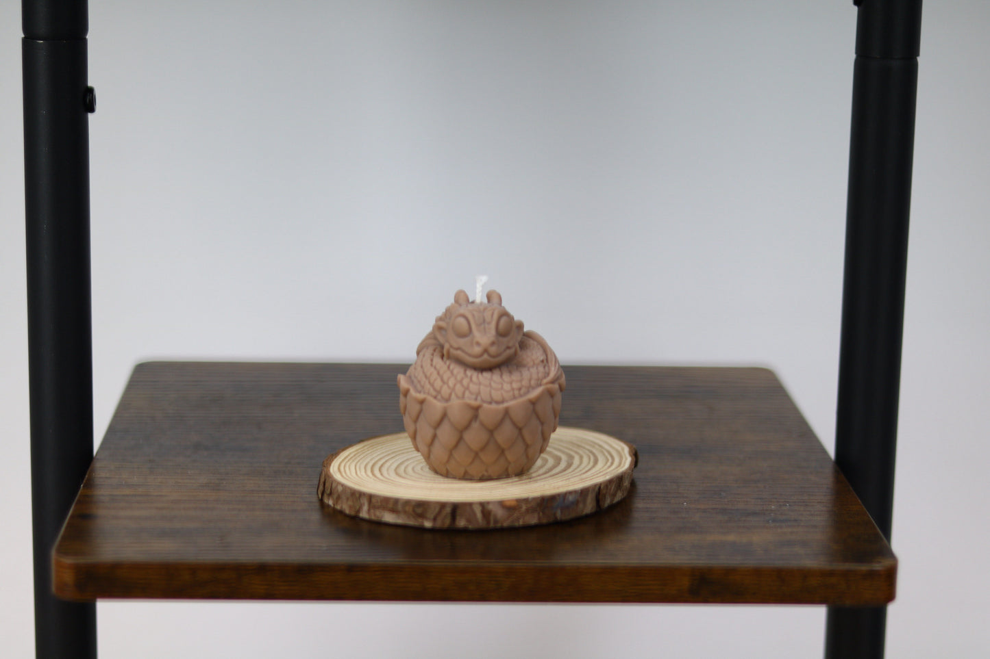 Dragon in a Shell Candle