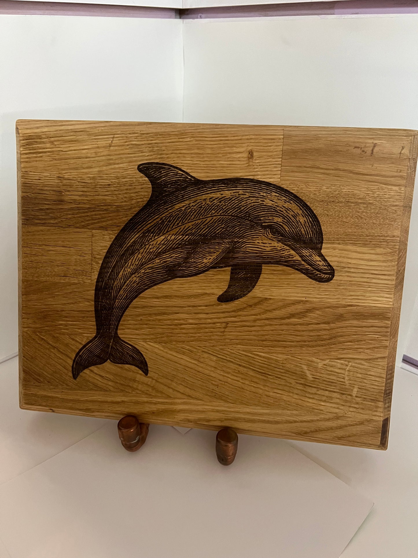 Oak Dolphin Chopping Board