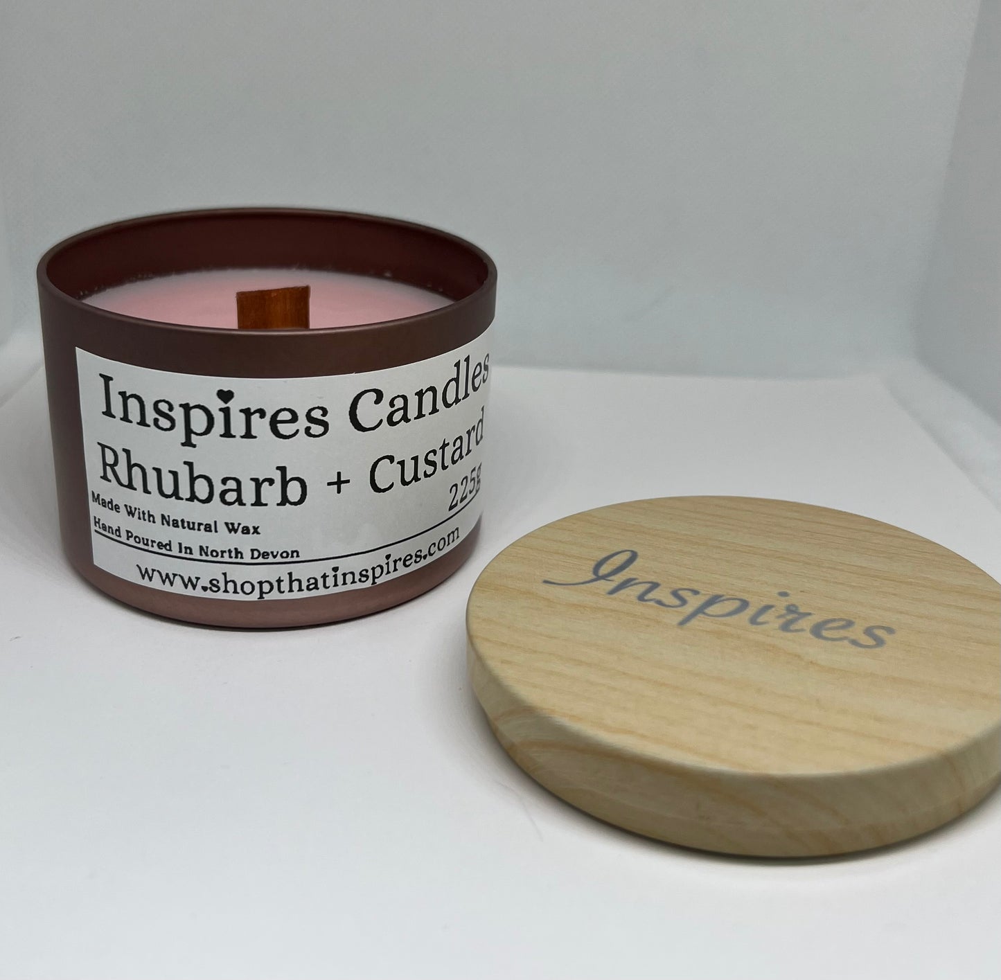 Inspires Big Tin Candle