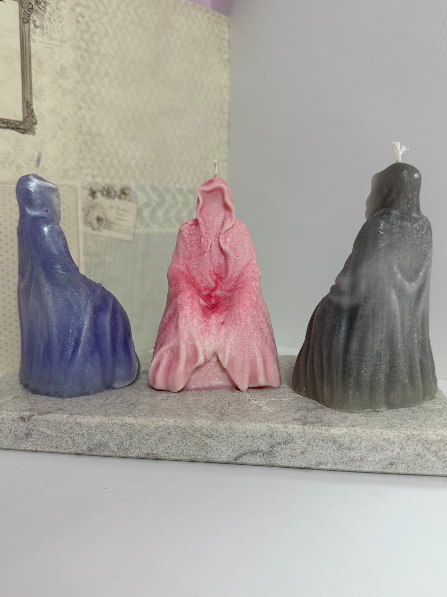 Hooded Figure Candle