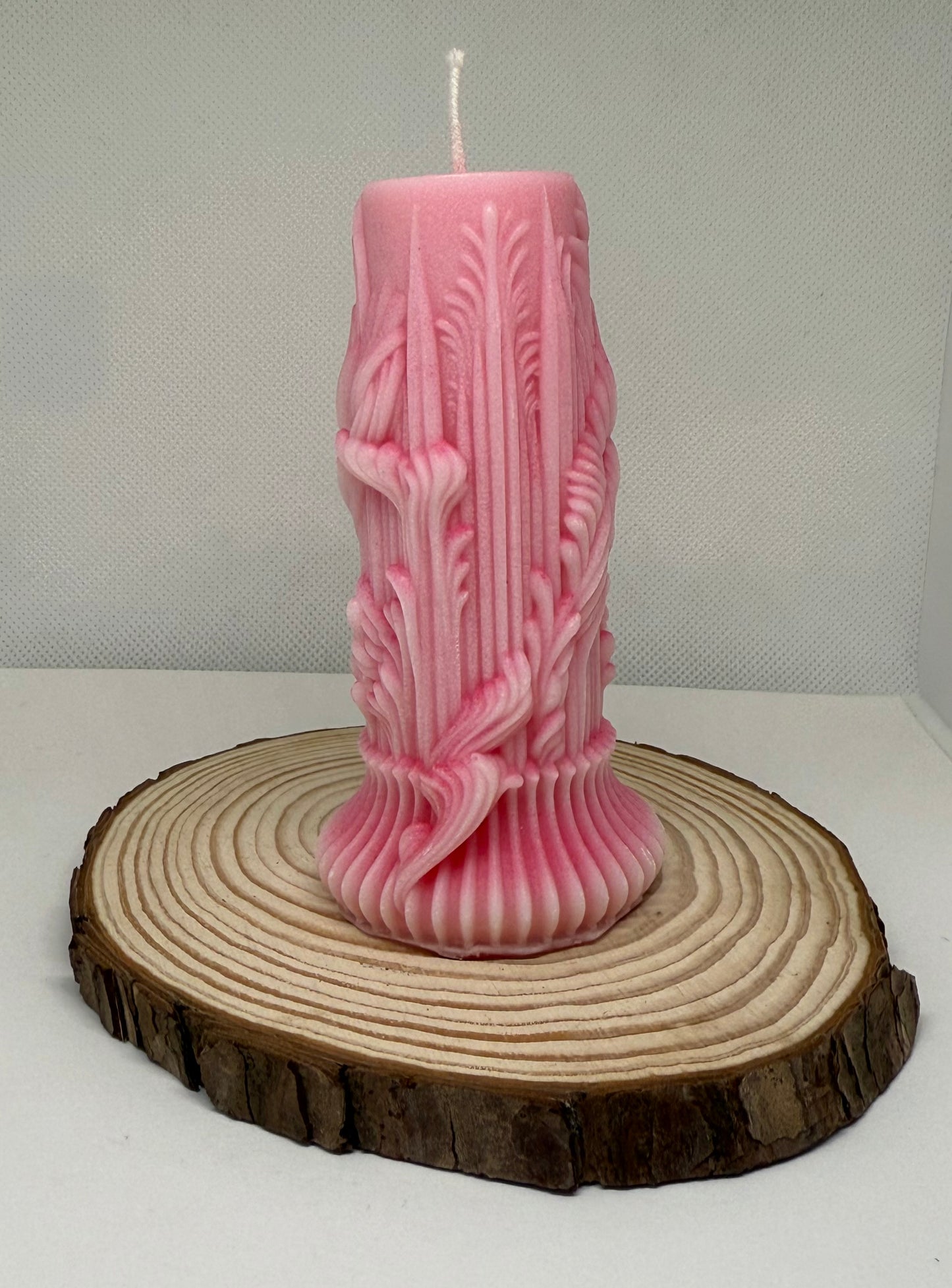 Tree Stump Candle