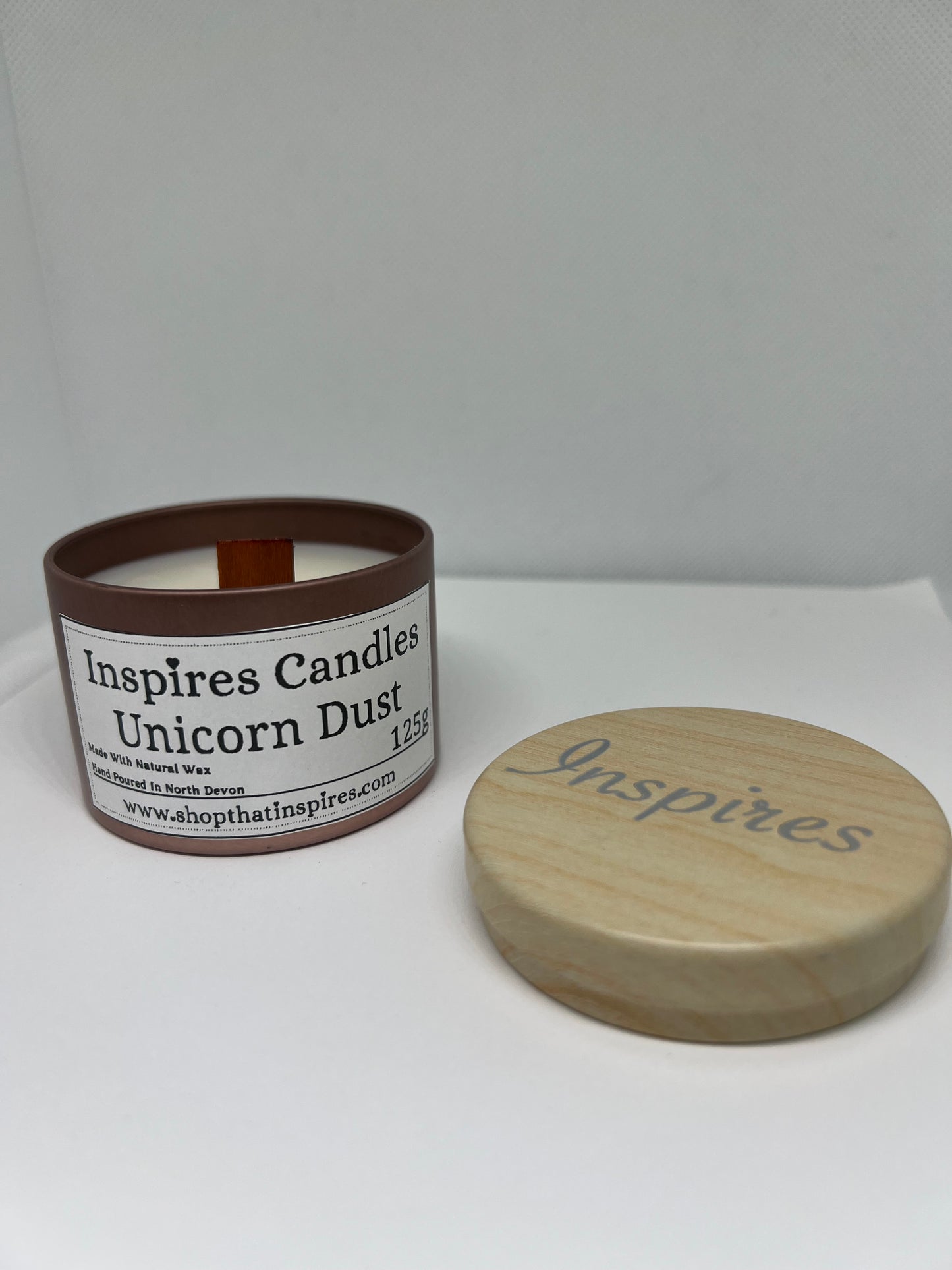 Inspires Small Tin Candle