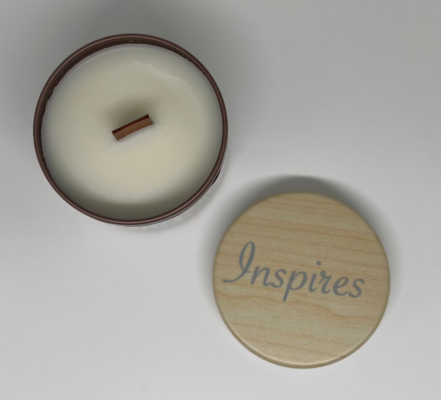 Inspires Small Tin Candle