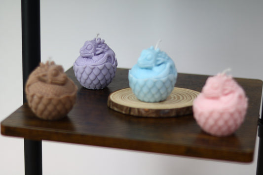 Dragon In Shell Candle