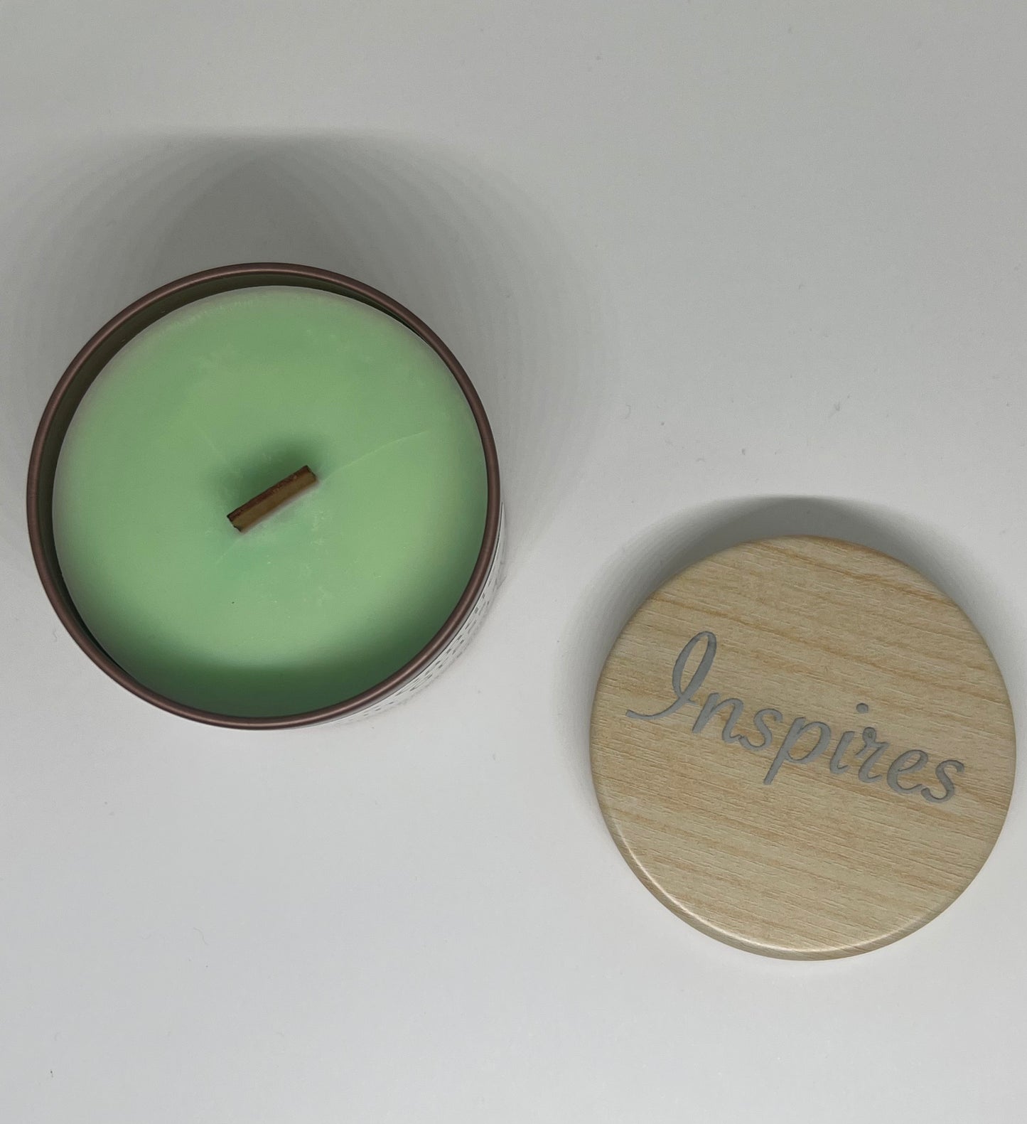 Inspires Small Tin Candle