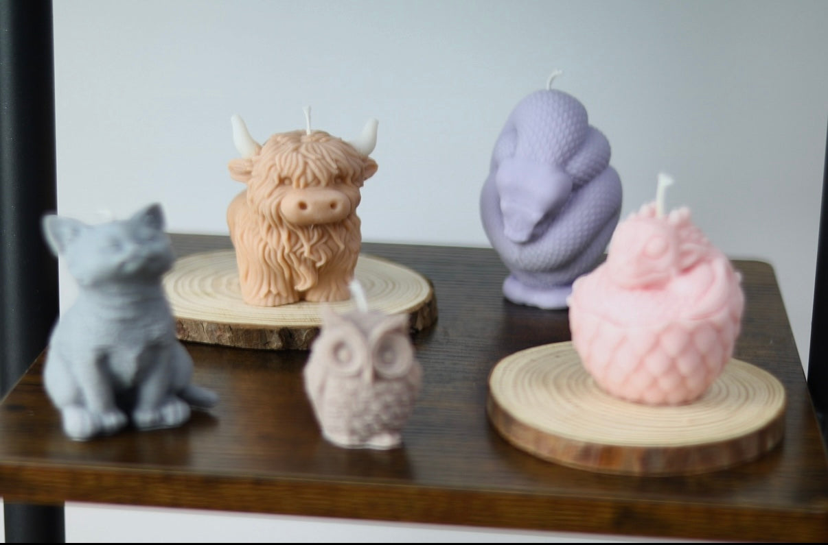 Animal Candle Collection