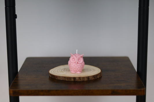 Small Owl Candle