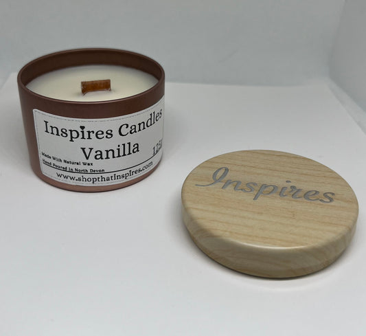 Inspires Small Tin Candle