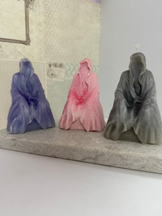 Hooded Figure Candle