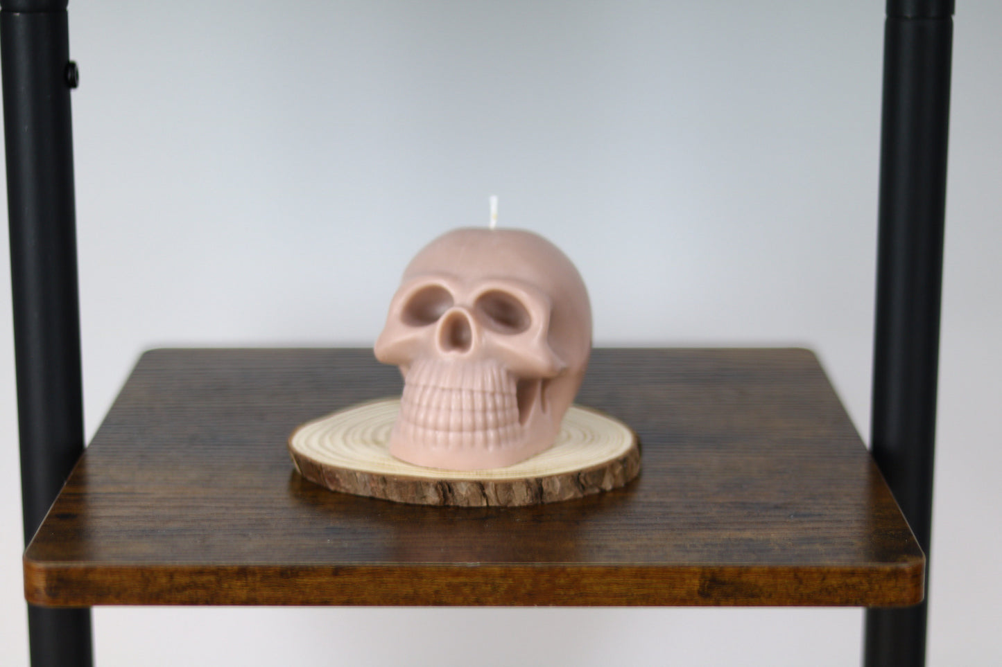 Large Skull Candle