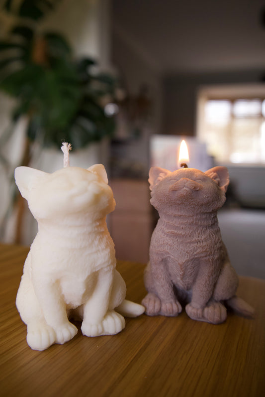 Cat Customisable Candle