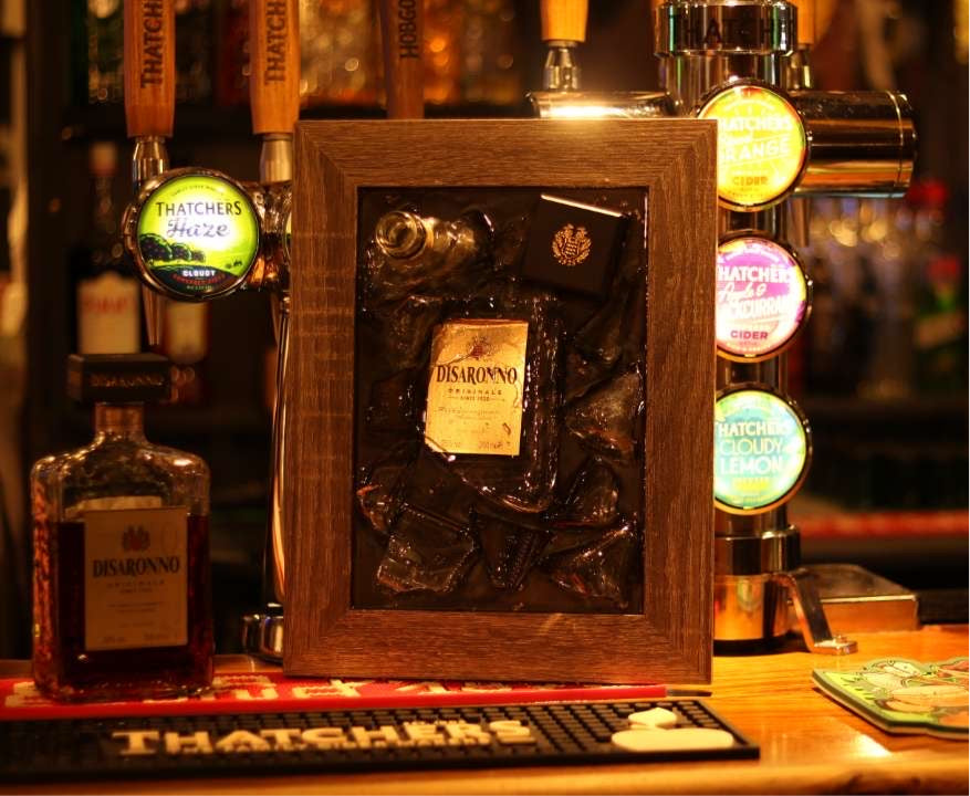 Disaronno Resin Art Picture Frame