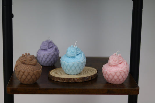 Dragon In Shell Candle
