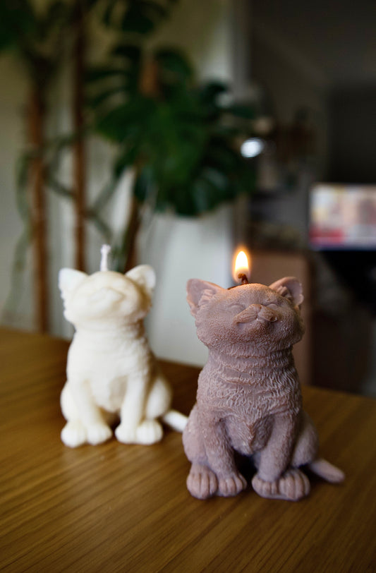 Cat Customisable Candle
