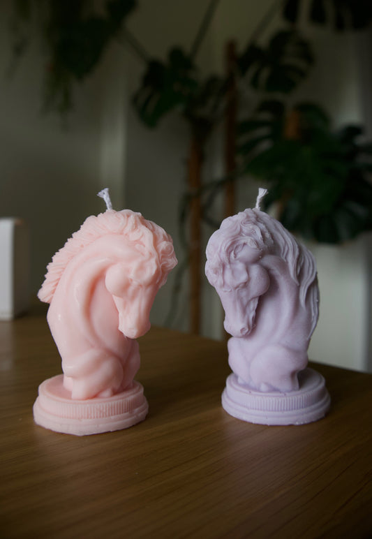 Horse Sculpture Candle