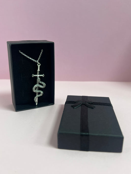 Snake In Sword Necklace #1