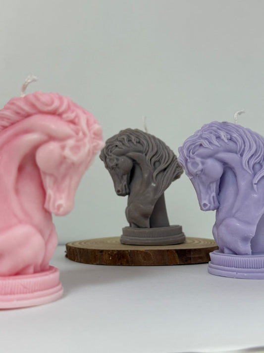 Horse Sculpture Candle