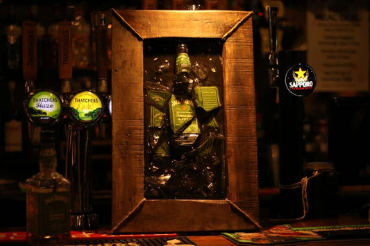 Jack Daniels Apple Resin Bottle Pictures