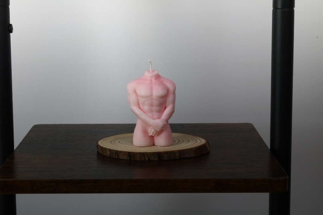 Mans Body Candle