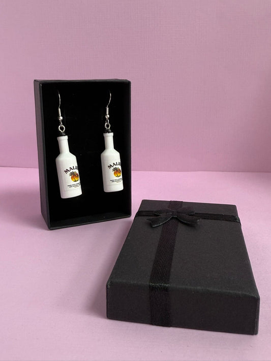 Alcohol Bottle Earrings