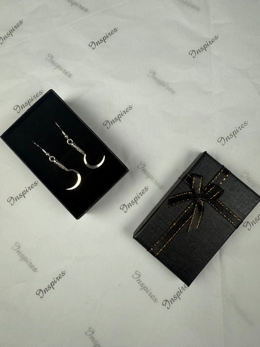 Sickle Knife Sword Drop Earrings