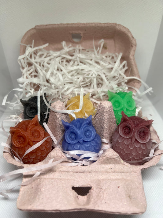 Owl Candle Gift Set