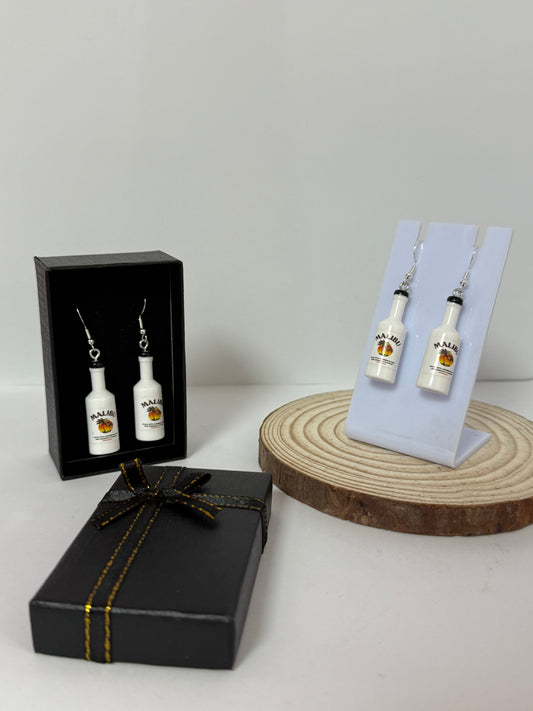 Alcohol Bottle Earrings