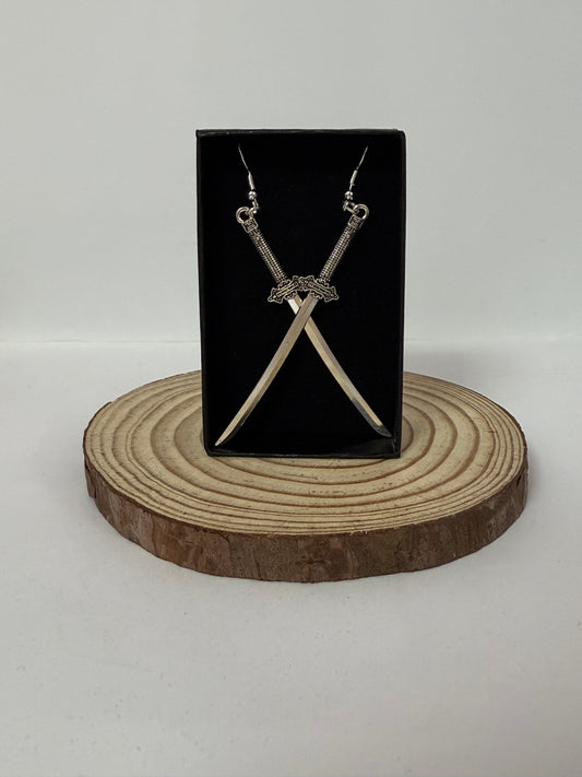 Samurai Sword Earrings