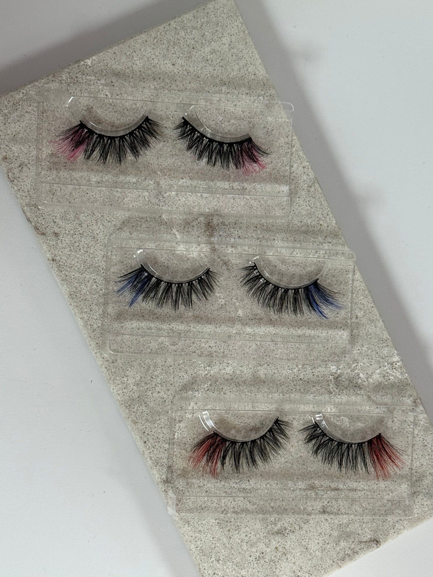 Coloured Eyelashes, End